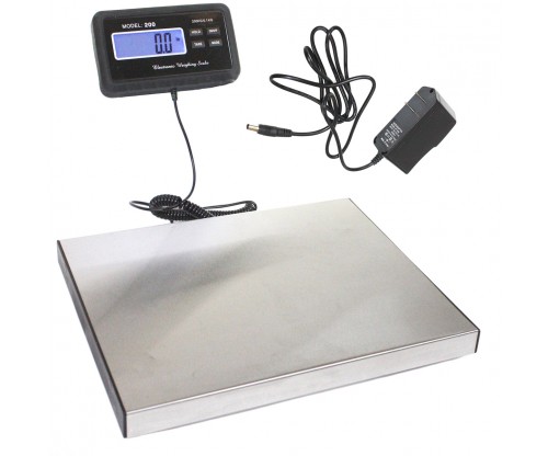 440lbs Digital LCD Display Postal UPS Fedex Shipping Pet Floor Platform Scale